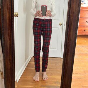 J McLaughlin Tartan leggings Size 2